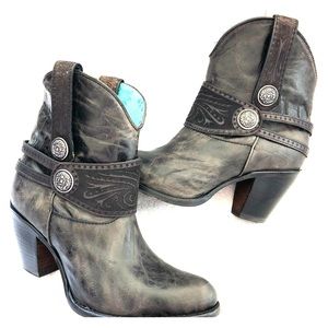Corral C2908 Round Toe Leather Western Boot